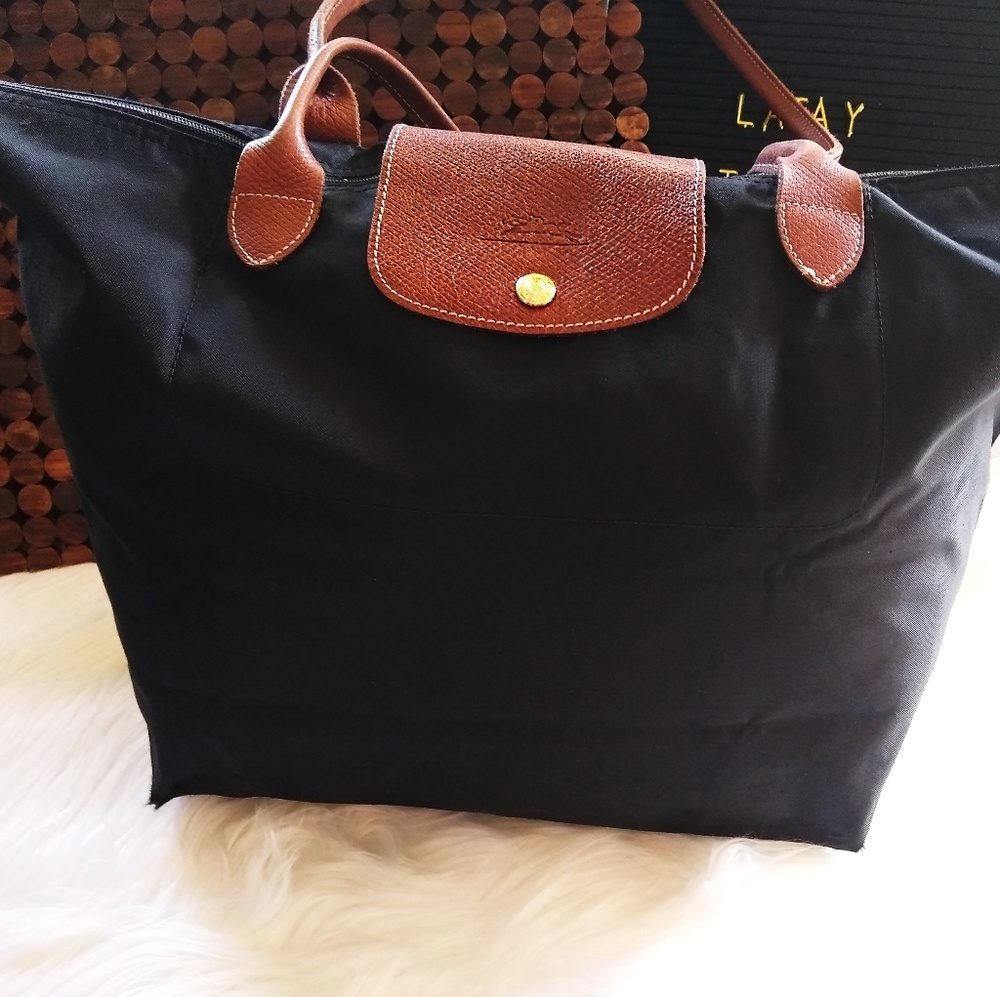 SOLD Longchamp Overnighter and the small Le Pliage
